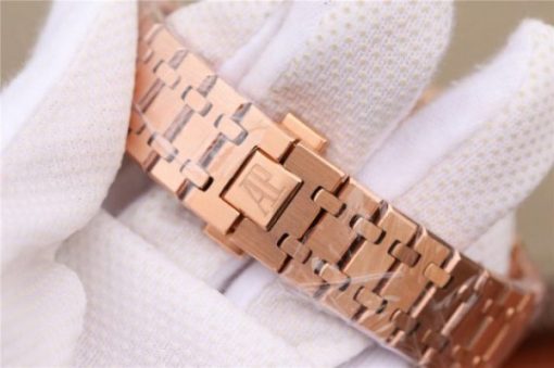 Replica Audemars Piguet Royal Oak Chronograph RG JHF Brown/RG Dial RG Bracelet A7750 - Image 17