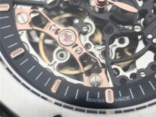 Replica Audemars Piguet Royal Oak 41mm Double Balance Wheel Openworked 15407 SS JF SS Bracelet A3132 - Image 6