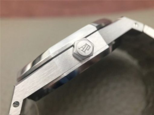 Replica Audemars Piguet Royal Oak 41mm Double Balance Wheel Openworked 15407 SS JF SS Bracelet A3132 - Image 9
