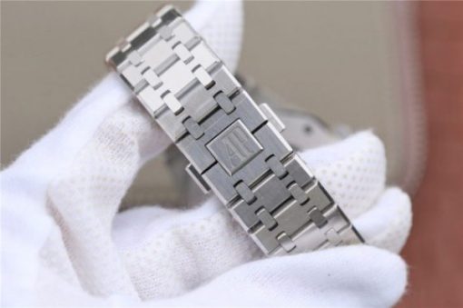 Replica Audemars Piguet Royal Oak 41mm Double Balance Wheel Openworked 15407 SS JF SS Bracelet A3132 - Image 17