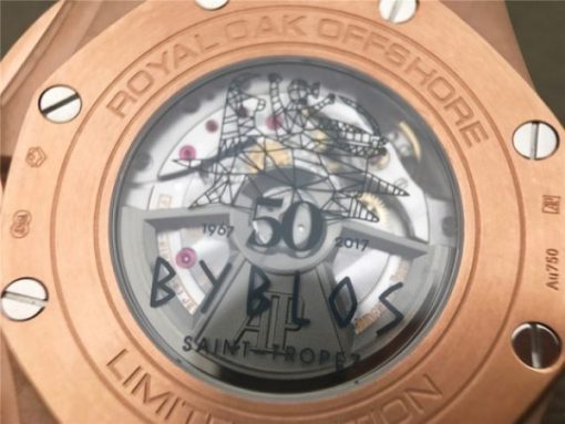 Replica Audemars Piguet Royal Oak Offshore 44mm RG Summer Edition JF White Rubber Strap A3126 - Image 13