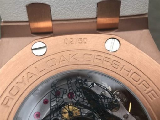 Replica Audemars Piguet Royal Oak Offshore 44mm RG Summer Edition JF White Rubber Strap A3126 - Image 15