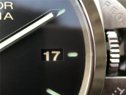 Replica Panerai PAM312 VSF Black Leather Strap P.9000 Super Clone - Image 6