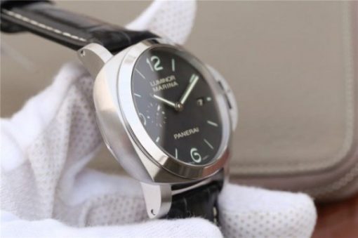 Replica Panerai PAM312 VSF Black Leather Strap P.9000 Super Clone - Image 8