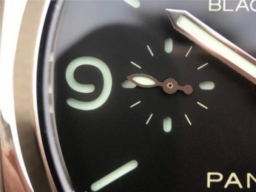 Replica Panerai PAM388 Black Dial Leather Strap P.9000 Super Clone - Image 6