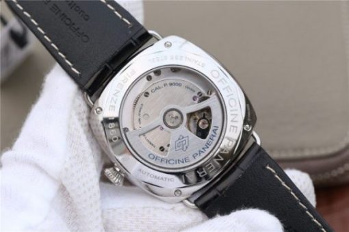 Replica Panerai PAM388 Black Dial Leather Strap P.9000 Super Clone - Image 13