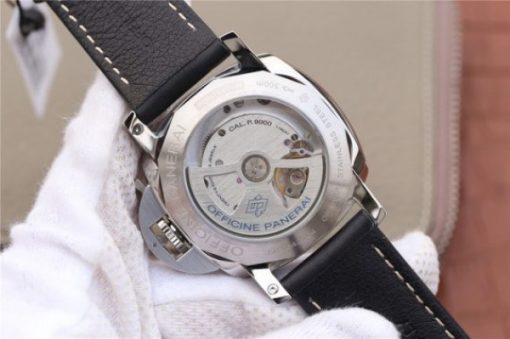 Replica Panerai PAM499 VSF Black Leather Strap P.9000 Super Clone - Image 12