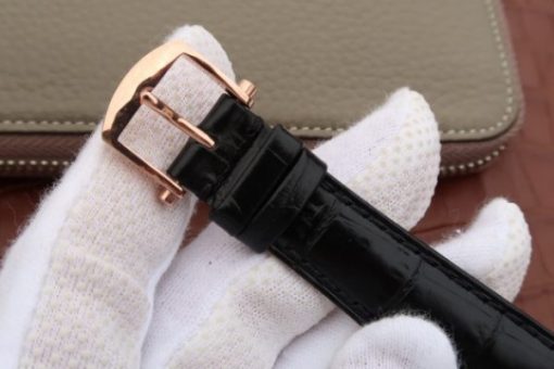 Replica Breguet Tradition 7057BR/R9/9W6 RG SF Rose Gold Skeleton Dial Black Leather Strap A507 - Image 14