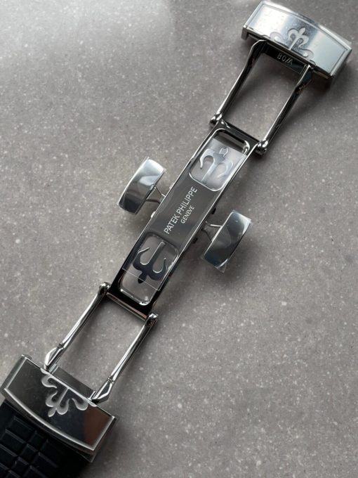 Replica PATEK PHILIPPE Aquanaut 5167 SS 3KF Best Edition Gray Dial on Black Rubber Strap A324 Super Clone V2 - Image 12