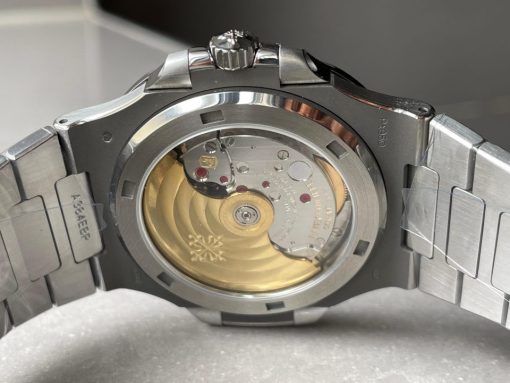 Replica PATEK PHILIPPE Nautilus 5711 40th Anniversary SS PPF 1:1 Best Edition Blue Dial on SS Bracelet A330 - Image 9