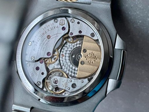 Replica PATEK PHILIPPE Nautilus 5712 SS PPF 1:1 Best Edition Blue Dial on SS Bracelet A240 V2 - Image 11