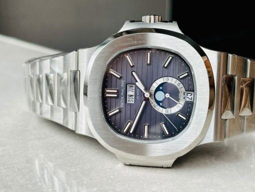 Replica PATEK PHILIPPENautilus 5726 Full Function Moonphase PPF 1:1 Best Blue Dial A324 - Image 8