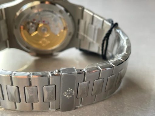 Replica PATEK PHILIPPE Nautilus 5711 PPF 1:1 Best Edition Gray Textured Dial on SS Bracelet 324CS - Image 7