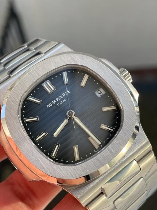 Replica PATEK PHILIPPE Nautilus 5711 PPF 1:1 Best Edition Gray Textured Dial on SS Bracelet 324CS - Image 3