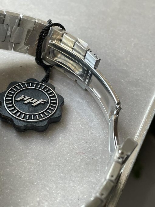 Replica PATEK PHILIPPE Nautilus 5711 PPF 1:1 Best Edition Gray Textured Dial on SS Bracelet 324CS - Image 10