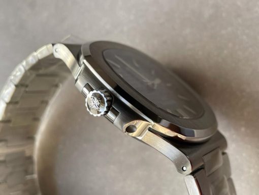 Replica PATEK PHILIPPE Nautilus 5711 PPF 1:1 Best Edition Gray Textured Dial on SS Bracelet 324CS - Image 6