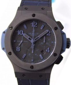 Replica Hublot Big Bang Full Ceramic Evolution Blue Magicb Gummy Strap HUB4104