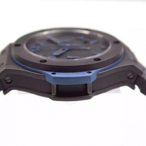 Replica Hublot Big Bang Full Ceramic Evolution Blue Magicb Gummy Strap HUB4104 - Image 6