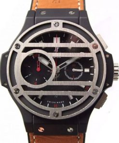 Replica Hublot Big Bang 44mm Black Dial Chukker Bang SS A7750