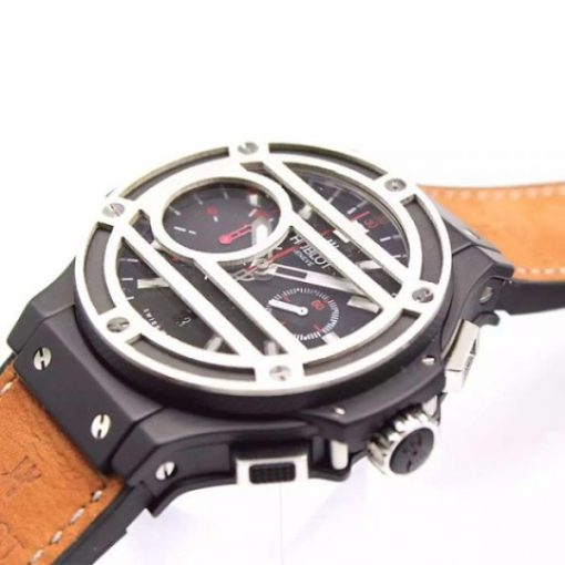Replica Hublot Big Bang 44mm Black Dial Chukker Bang SS A7750 - Image 3