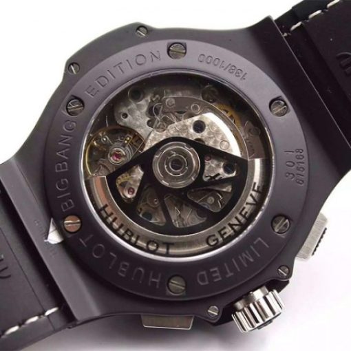 Replica Hublot Big Bang 44mm Black Dial Chukker Bang SS A7750 - Image 5