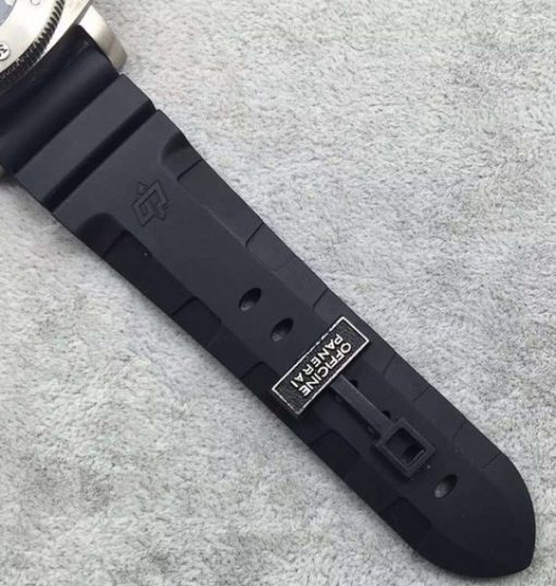 Replica Panerai ZF PAM371 Titanium Black Rubber Strap ZP9001 - Image 6
