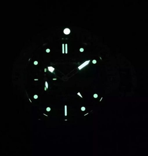 Replica Panerai ZF PAM371 Titanium Black Rubber Strap ZP9001 - Image 8