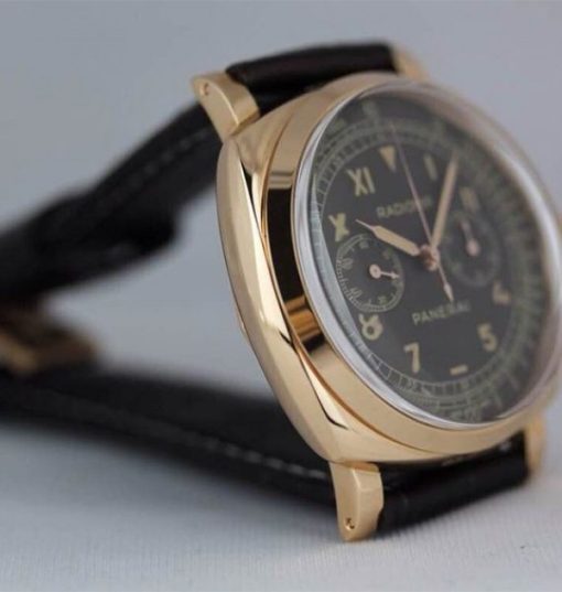 Replica Panerai XF PAM519 Leather Strap Manual Winding Chrono - Image 2