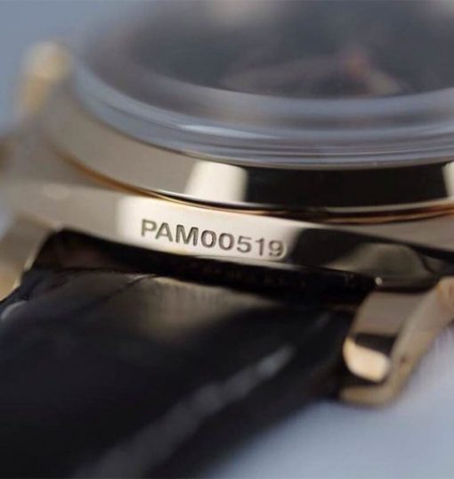 Replica Panerai XF PAM519 Leather Strap Manual Winding Chrono - Image 6